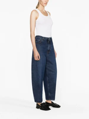 Azure Archive Architectural Tapered High Waist Denim
