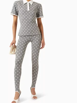 Slate Archive Architectural High Rise Jersey Legging