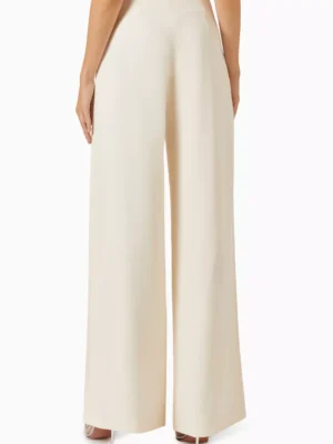 Alabaster Zenith Architectural Flap Pocket Crepe Pants