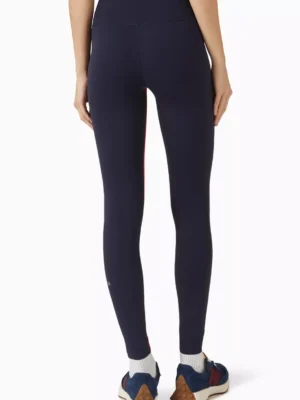 Midnight Monarch Architectural High Waist Crop Legging