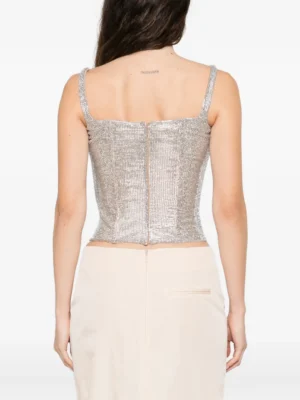 Slate Archive Architectural Sequin Selene Top