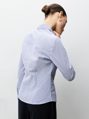 Midnight Archive Architectural Poplin Button Up Shirt