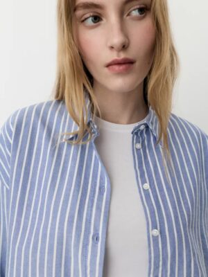 Stripe Archive Architectural Loose Oxford Shirt