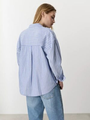 Stripe Archive Architectural Loose Oxford Shirt