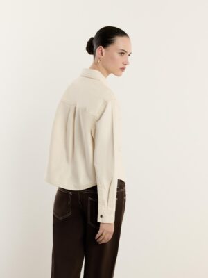 Sand Archive Architectural Denim Overshirt