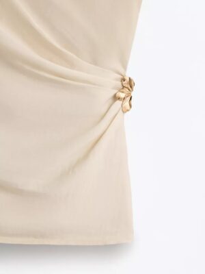 Butter Archive Architectural Waterfall Brooch Top