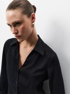 Onyx Zenith Architectural Henley Slim Shirt