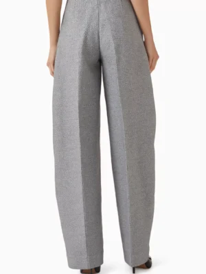 Le Curvo Zenith Wool Wide Pants