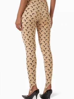 Moon Print Monarch Zenith Jersey Leggings