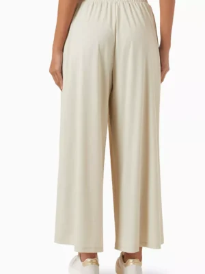 Cream Monarch Zenith Wide Pants