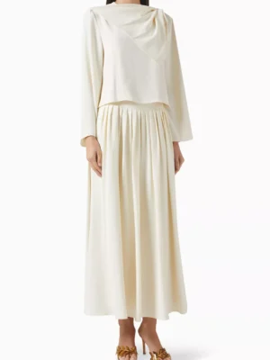 Draped Pin Zenith Archive Skirt Set