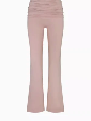 Matte Foldover Horizon Archive Flare Leggings