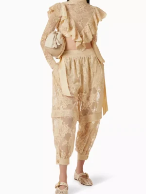 Luna Monarch Zenith Lace Harem Pants