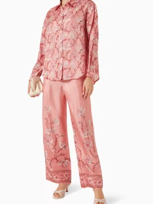 Azra Monarch Zenith Silk Wide Pants