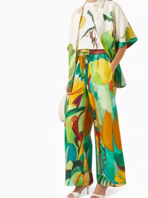 Mokshini Horizon Archive Printed Pants