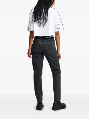 Logo Patch Zenith Tapered Denim