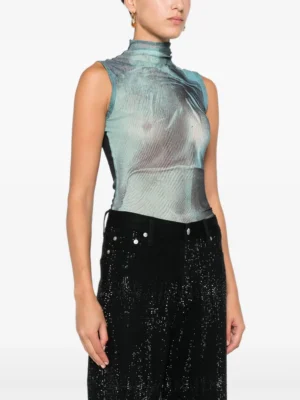 Obsidian Embellished Horizon Wide Denim