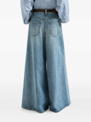 Azure Italian Archive Zenith Wide Denim