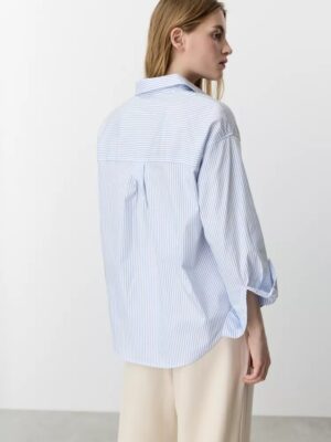 Ecru Metallic Horizon Zenith Shirt