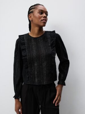 Metallic Obsidian Horizon Zenith Blouse
