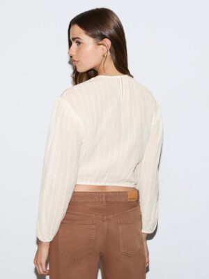 Ecru Guipure Monarch Zenith Blouse