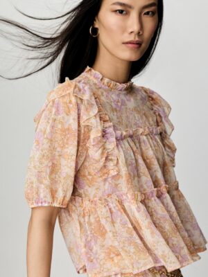 Prism Ruffle Zenith Archive Blouse