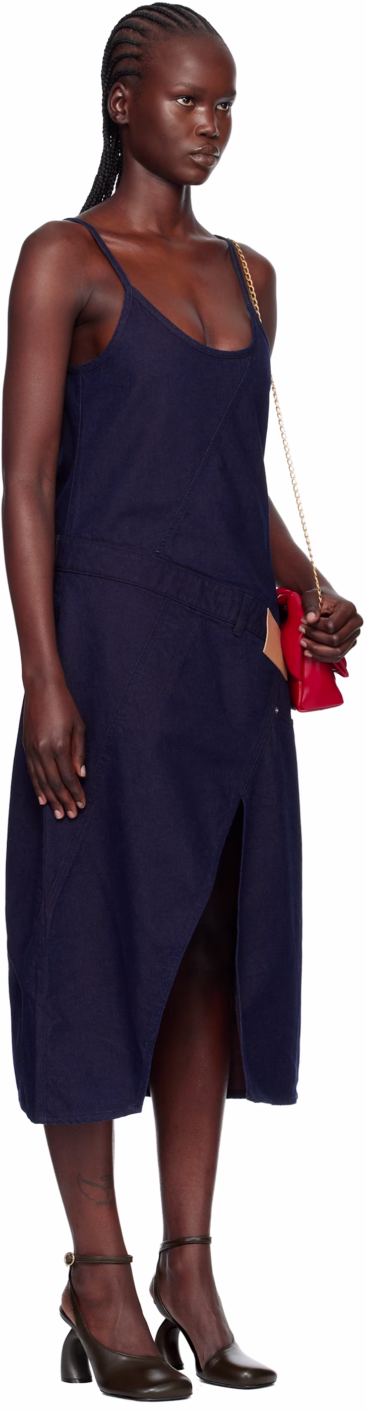 Twisted Workwear Monarch Zenith Denim Midi