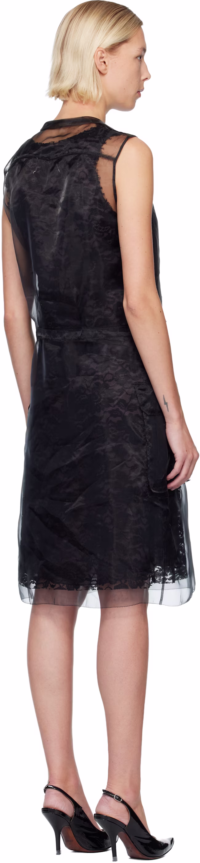 Sheer Tea Zenith Archive Organza Midi